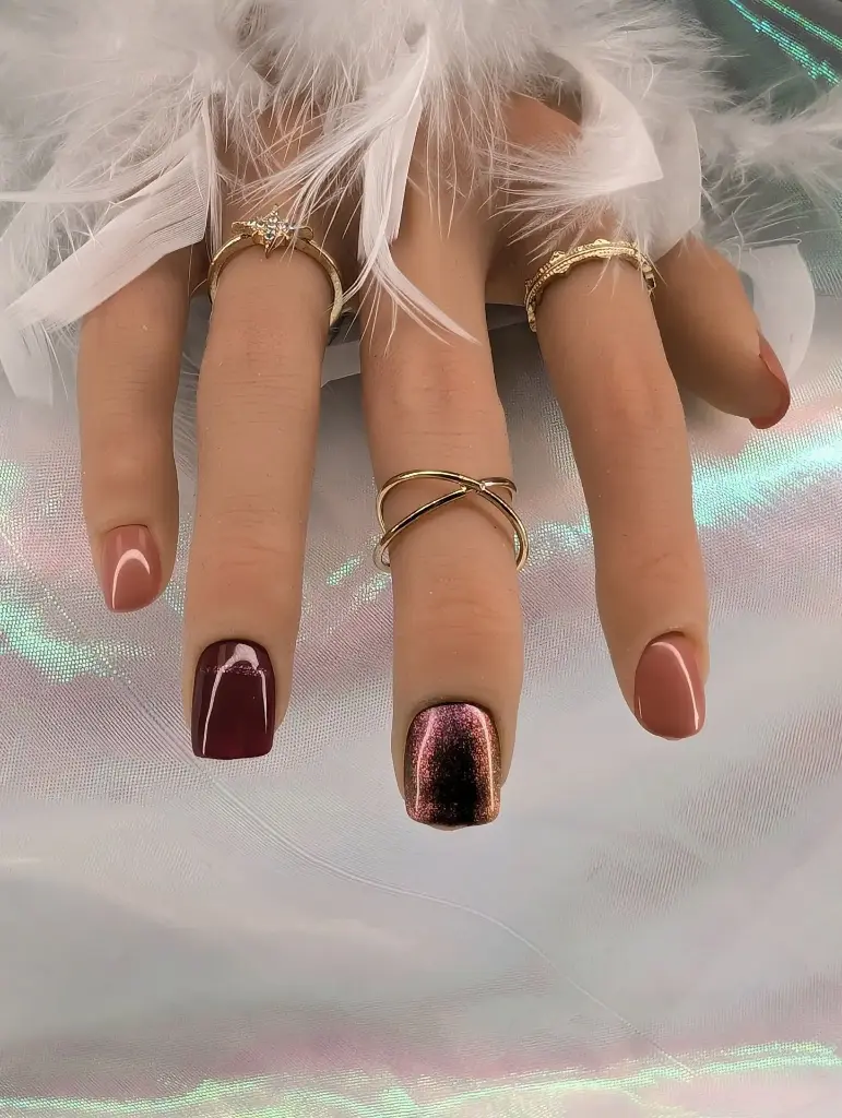 Press on nails chocolat