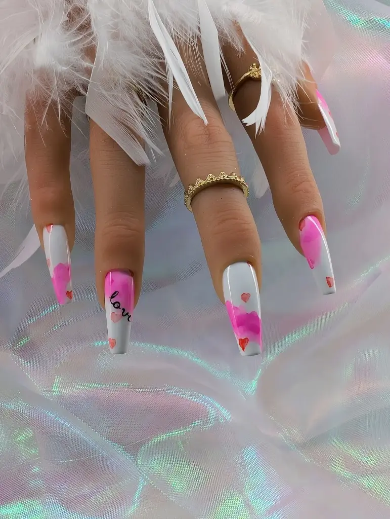 Press on nails love