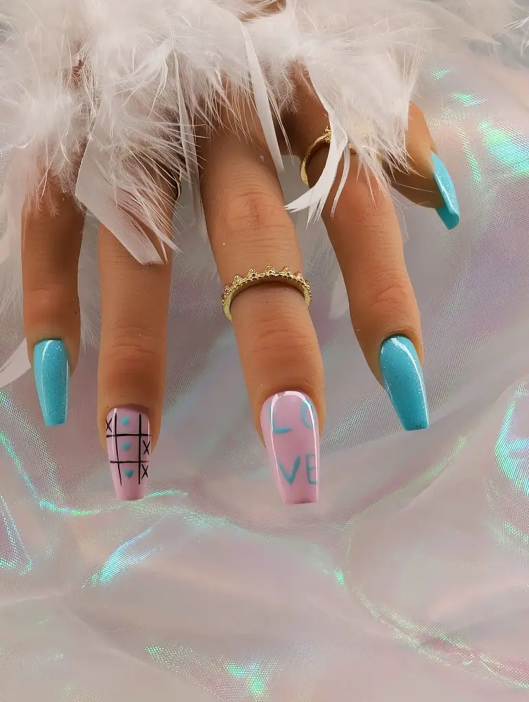 Press on nails jeu d'amour