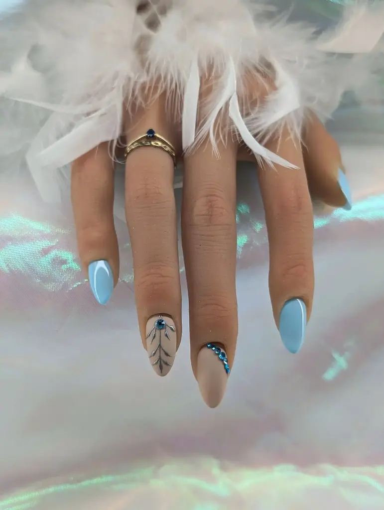 Press on something blue