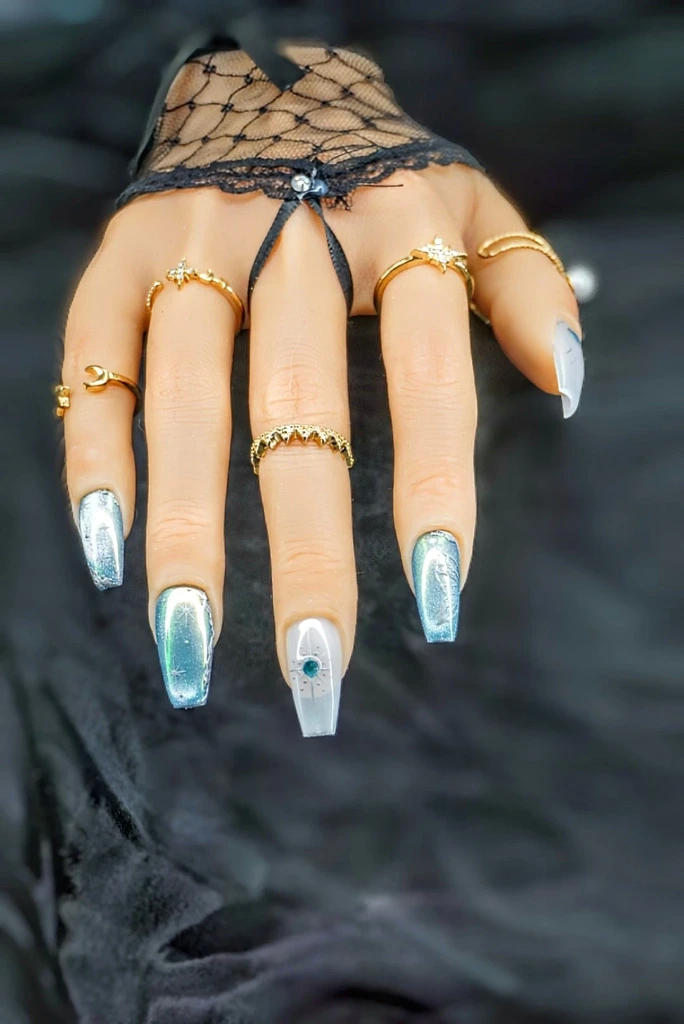 Press on nails éveil céleste