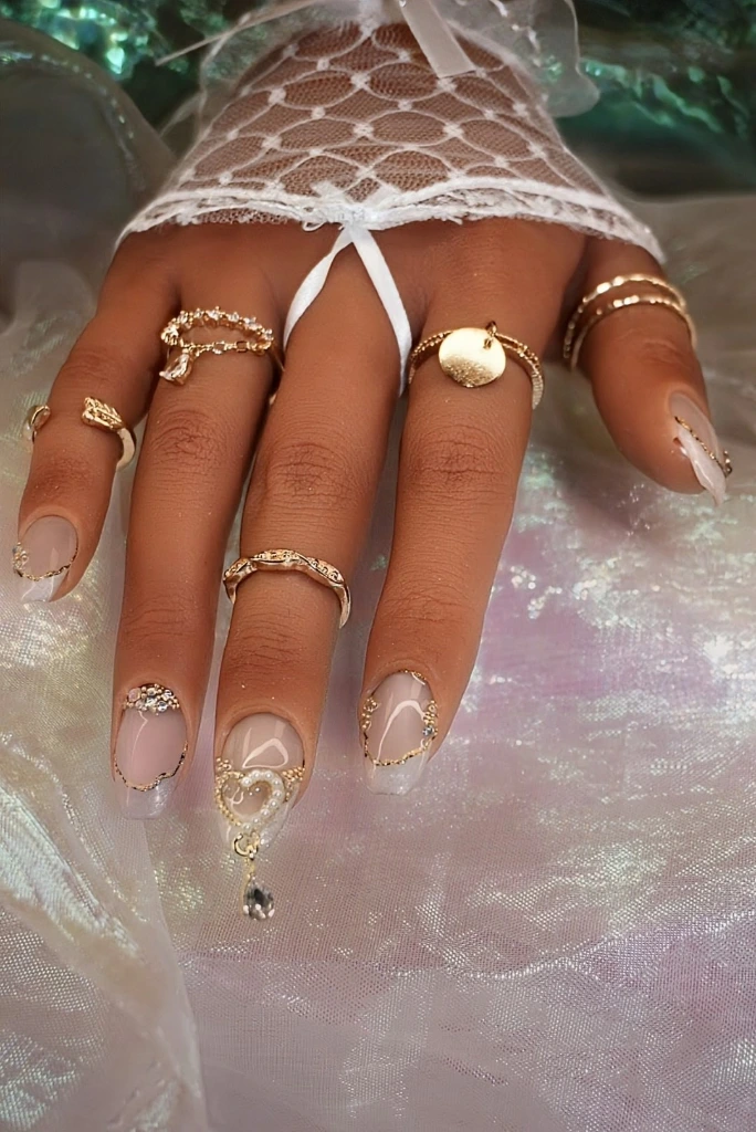Press on nails bijou de noces
