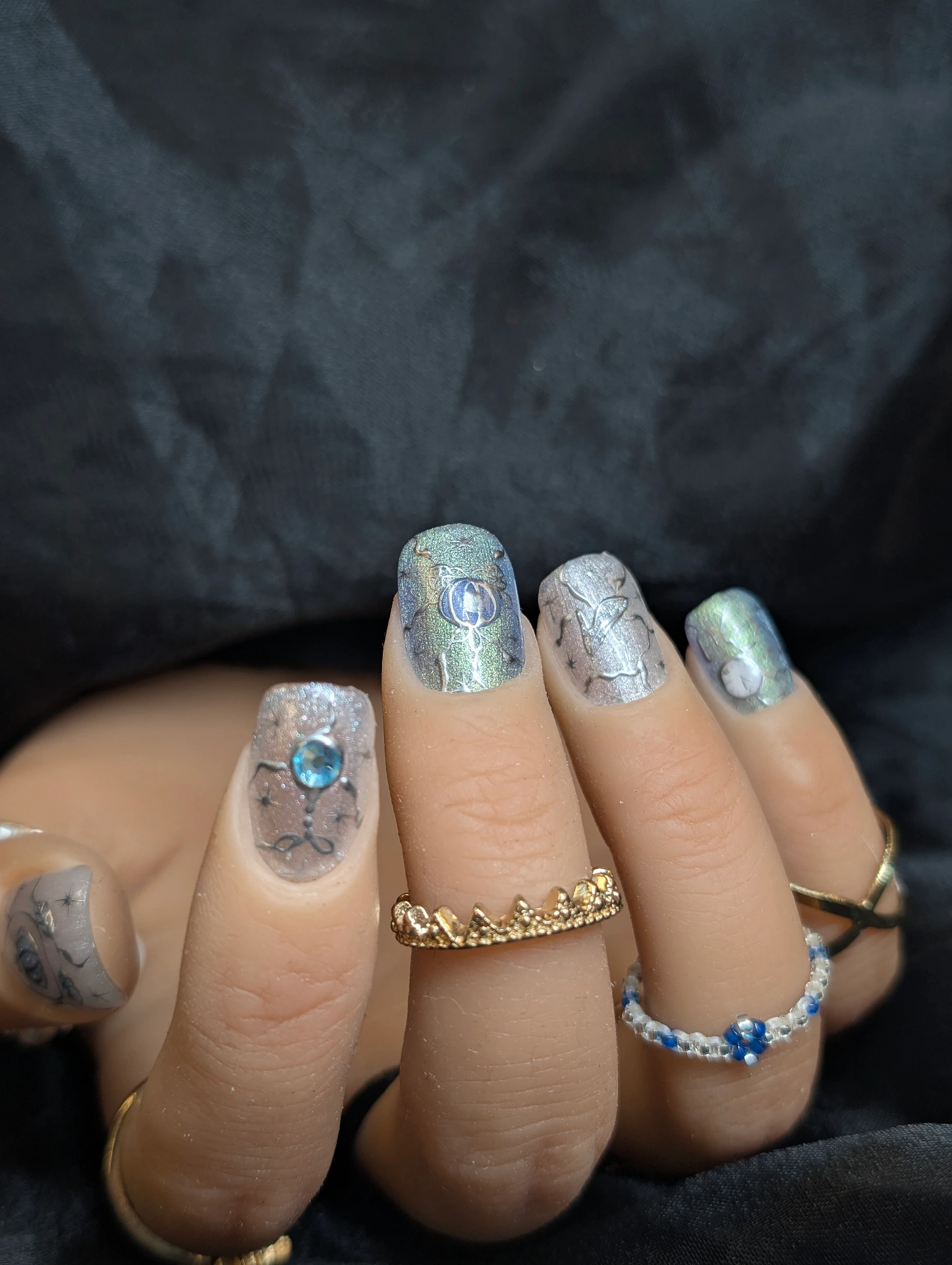Press on nails lueur de miniut