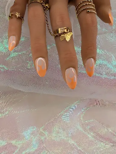 Press on nails flamme